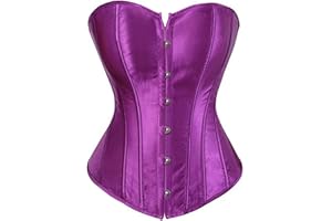 Jutrisujo Corset Bustier Femme Sexy Lingerie Top Burlesque Grande Taille Vintage Halloween