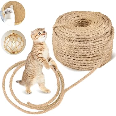 2-Pack Cat Tree Replacement Posts – Sturdy Cardboard & Jute Rope Scratching Poles For M8/M10 Bolts – Green