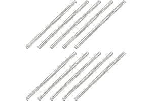 PATIKIL Ressort de Compression, 0,3 mm de Diamètre de Fil X 2 mm de Diamètre Extérieur X 40 mm de Longueur, 10 Pièces de Ressorts de Petite Taille en Acier Inoxydable 304 pour Stylos