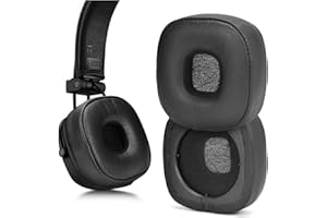 XBERSTAR Poduszki zastępcze do słuchawek MARSHALL major 4 (czarne nauszniki)