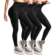 MIRITY Lot De 4 Leggings Pour Femme, Pantalon De Gym, De Yoga, D