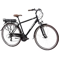 F.lli Schiano E-Ride 28 pollici bicicletta elettrica, bici da città per adulti uomo/donna, e-bike ibrida con batteria da 36V,