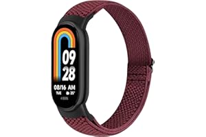 TumCez Cinturino Compatibile con Xiaomi Smart Band 10/Xiaomi Smart Band 9/Xiaomi Smart Band 8 Cinturino per Donna Uomo
