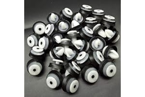 GOFORJUMP D201 50Pcs per P/eugeot 301307206208 C/itroen C5 C3 C4 Picasso Auto Pannello Interno Clip di Fissaggio Porta per Auto Fissa