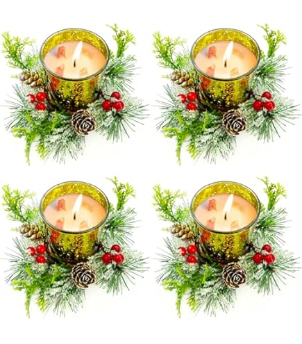 Kerst Tafel Krans Dennenappels Decoratieve Xmas Kransen Decoraties Kerst Centerpiece Tafeldecoraties voor Kerstmis Indoor Outdoor Decoraties