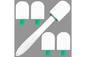 HSLXBY Pietra Pomice Per Wc,5 Pezzi Pietra Pomice Pulizia Pietra con Manico,Pietra Per La Pulizia Della Toilette,Pietra Pomice Spazzole per Pulizia,Per La Pulizia Della Toilette,Del Lavandino (E)