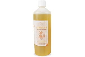 1 Litre 100% Pure Cold Pressed Castor Oil Vegan, Hexane Free, Non-GMO 1 Liter
