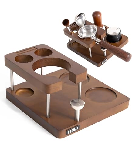 Stazione di pressatura per caffè espresso da 51 mm, 53 mm, 54