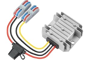 YABOANG DC Step Up Converters 12V to 24V 3A 72W Step Up Voltage Booster Converter, Waterproof Power Transformer Auto step up Module for Golf Cart Club Car - DC Boost Transformers