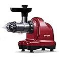 BioChef Axis Cold Press Juicer/Horizontal Masticating Slow Juicer (Wide Mouth) with 20 Year Warranty for Wheat Grass, Fruits 