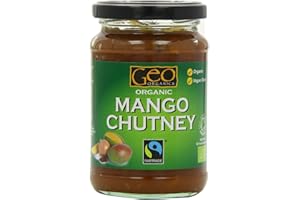 Condiments - Organic Fair Trade Mango Chutney 300g by Geo Organics