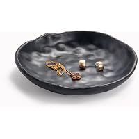 Feyarl Key Bowl Black Ring Dish Small Decorative Jewellery Organizer ...