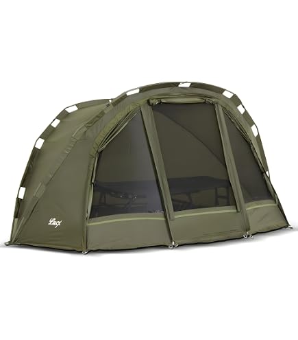 1 mann zelt angeln Lucx Puma Angelzelt - Bivvy Karpfenzelt mit herausnehmbarer Bodenplane mit Überwurf, Moskitonetz & 10.000 mm Wassersäule Größe:S/48-52 CM molis&co - Baby Schlafsack Category:Fahrräder_Shimano Cues RD U4020 SGS  9 Speed