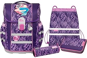 THORKA GMBH Thorka McNeill Mac2 Ranzen Set 5teilig MAGIC, Lila