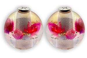 HOODIE CHARMS – Modèle Eternal Bloom – Fleur séchée & Feuille d'or dans une résine irisée - Embout Personnalisé pour Cordon de Sweat à Capuche, DIY Mode Unisexe