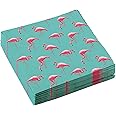 Amscan Flamingo Paradise Teller - 8 Stück 22.8cm Einwegteller
