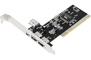 CERRXIAN Carte contrôleur PCI Firewire 3 ports IEEE 1394 pour PC de bureau