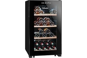 LA SOMMELIERE Cave de mise à température LS52BLACK 52 Bouteilles