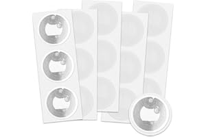 BOHUIZ 50 sztuk naklejek NFC z etykietami, 213 NFC NFC naklejki wielokrotnego zapisu, karty NFC, programowalne, pamięć 144 bajtów, do wszystkich telefonów komórkowych i urządzeń obsługujących