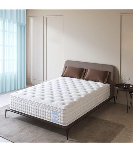 【SHALOM】 MEMORY TOP Shalom Bonnel Spring Mattress Blue Colour 8 inches 78 x 72