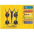 UK-Delightech 2002 Commonwealth Games £2 x 4 Coin Set BU Uncirculated coin + First Day Stamp Cover FDC - Limited Edition