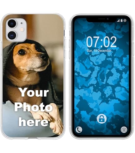 Personalisiertes IPhone 11 Case – TPU Hülle Mit Eigenem Foto & Text, Flexibel & Kratzfest