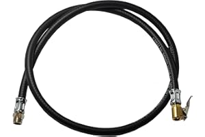 HVG Ersatzschlauch Reifenfüller Reifendruckprüfer Ventilstecker 150cm