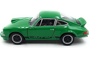 H-Customs 911 Carrera RS 1973 Sportwagen Modellauto Auto Lizenzprodukt 1:34-1:39 Grün