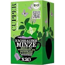 Cupper Grüner Tee Bio, Limette und Ingwer, fair gehandelt, 20 ...