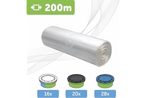 SONESTA 200m - ECO Recarga compatible Tommee Tippee TEC, Twist & Click, Simplee | compatible Angel para pañales | equivalente 20 cajitas | Anti olor +