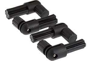 Rugged Ridge 13510.10 Soft Top Bow Knuckle Kit; 97-18 Jeep Wrangler TJ/JK