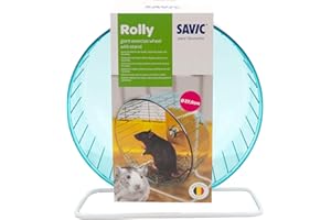 Savic Rolly Giant + Stand - Ruota per Esercizi, Diametro 27,5 cm