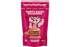 NOTORIOUS NOOCH CO Notorious Nooch - Nutritional Yeast Flakes - Smoky Bacon B12 Seasoning 80g