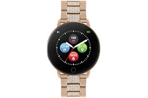 Reflex Active Smartwatch mit Stein besetzt Edelstahl Armband RA05-4072, Rose Gold, Armband