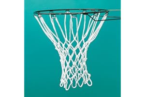 Sure Shot Unisex Sure Shot Heavy Duty – Rete da basket bianca, bianca, taglia unica UK