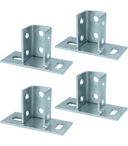 Tappi Neri Per Profilati Unistrut 1 5/8 50 Tappi Di Estremità In Plastica Nera Per Unistrut 1 5/8" X 1 5/8" - Codice #4881BK P2860-10, Per Profilati - Foto 11