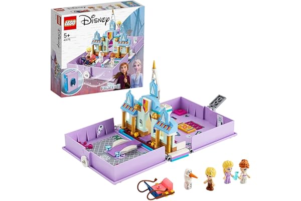 LEGO 43175 Disney Princess Les Aventures D’Anna Et Elsa dans Un Livre De Contes