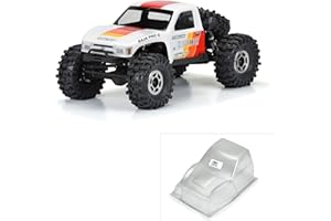Pro-Line Racing 1/10 Cliffhanger HP Cab-Only CLR Bdy 12.3 Crwlrs PRO361500 Body & Wings