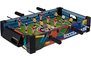 Globo Legnoland 36608 - Calcetto da Tavolo, Legno, Multicolore, a partire da 2 anni