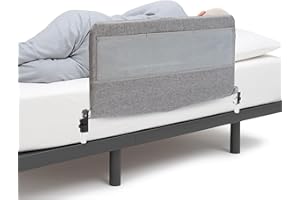 Urnspire®- Barandilla Cama Adulto, Barrera Seguridad niños Cama, Barandilla Cama Adultos, Barrera Cama, Barrera Cama Adultos, Barandillas para Camas de Adultos