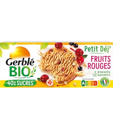 CÉRÉCOF Préparation 125 G Gerblé – Lot De 3 – Céréales Pour Petit-Déjeuner Sain & Équilibré