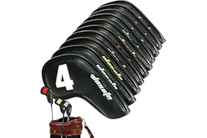 Kirdume Fer Golf | Couvre-Chefs étanches pour Club Golf | Accessoires Golf résistants aux Taches pour éviter Les collisions