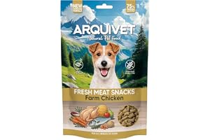 Arquivet 800 g färskt kycklingköttsnacks för vuxna hundar
