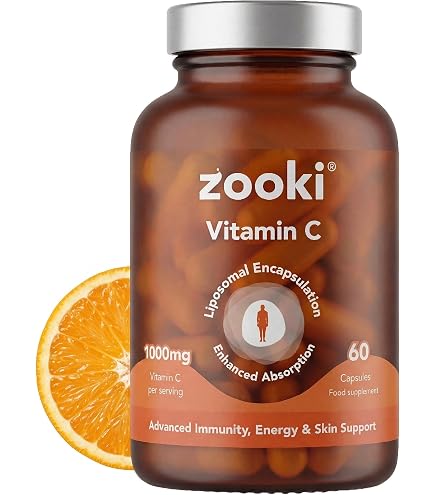 Zooki Liposomal Glutathione 500mg, 60 Vegan Capsules, 30 Servings