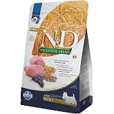 N&amp;D Ancestral Grain K&ouml;pek Kuzu, Kıl&ccedil;ıksız Buğday, Yulaf &amp; Yabanmersini Yetişkin Mini 2.5 kg