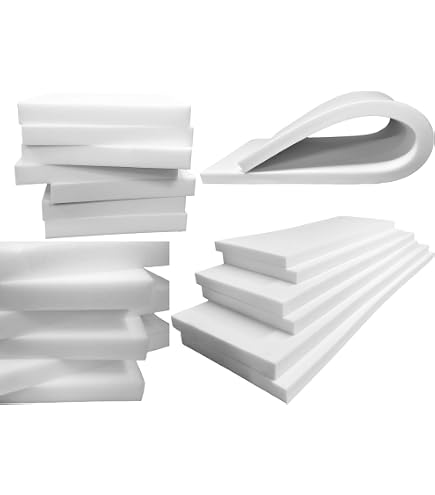 GoTo Foam 4\" Height X 24\" Width X 72\" Length 35ILD (Semi-Firm) Upholstery Cushion Made In USA