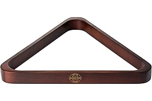 Robertson Triangel für 52,4mm Kugeln; Mahagoni, Kautschukholz, formstabil, Schutzlackierung