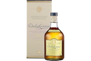 Dalwhinnie 15 Year Old Single Malt Scotch Whisky | 43% vol | 70cl | Smooth & Aromatic | Sweet Flavours & Smoky Warmth | Perfect for Whisky Lovers | with Gift Box