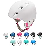 Casco da Sci Invernale e da Snowboard per Bambini, Giovani e Adulti Regolabile Ski Helmet per gli Sport Invernali, Skate e Al