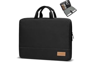 Bagasin Custodia Borsa Porta PC, 15 15,6 16 Pollici Sleeve per Laptop Resistente all'Acqua, Borsa/Caso da Trasporto per Computer Compatibile con MacBook, HP, Dell, Lenovo, Asus Notebook